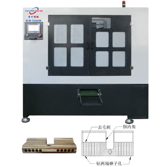 點擊查看詳細信息<br>標(biāo)題：JZ-4.3B自動鎖殼鉆彈子孔倒內(nèi)角機 閱讀次數(shù)：1794