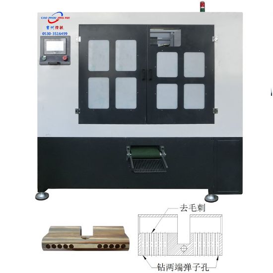 點擊查看詳細信息<br>標(biāo)題：JZ-4.3A自動鎖殼雙頭鉆彈子孔機 閱讀次數(shù)：1889