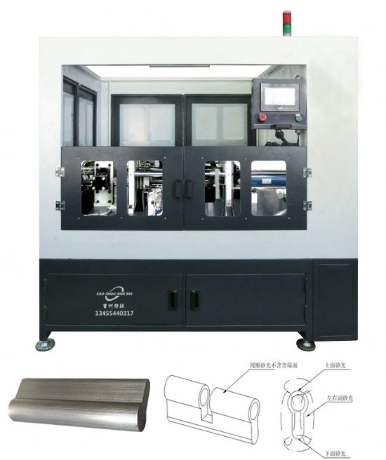 點擊查看詳細信息<br>標(biāo)題：JRZ-72自動插芯鎖表面拉絲機 閱讀次數(shù)：327